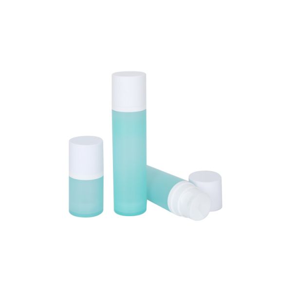 10PCS Luxury Cosmetic Packaging PETG 5/15/30/50/80/100/140g Round Cream Jar 50/120/180ml Matte Clear Lotion Bottle