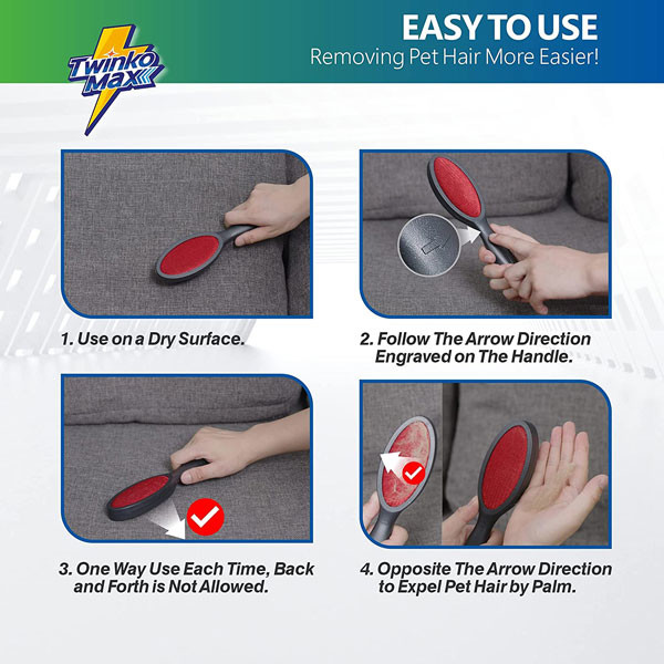 Двойник встал на сторону волшебные одежды корпии щетка ролика перевозчика волос для одежд покрывает ковер