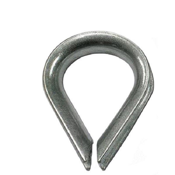 Carbon Steel Wire Rope Galvanised Thimbles For Steel Cable M4 - M28