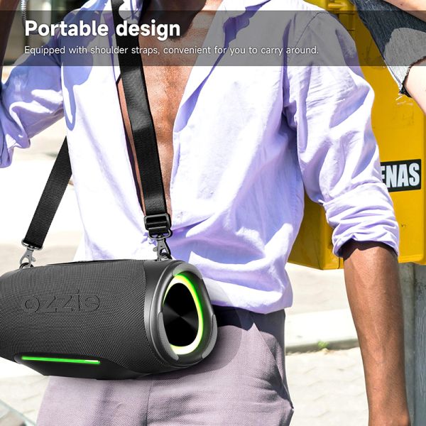 Gadgets 2026 bluetooth Speaker 80 Watts Portable Speakers Led Quality Big Bass Wireless Speaker bluetooth
