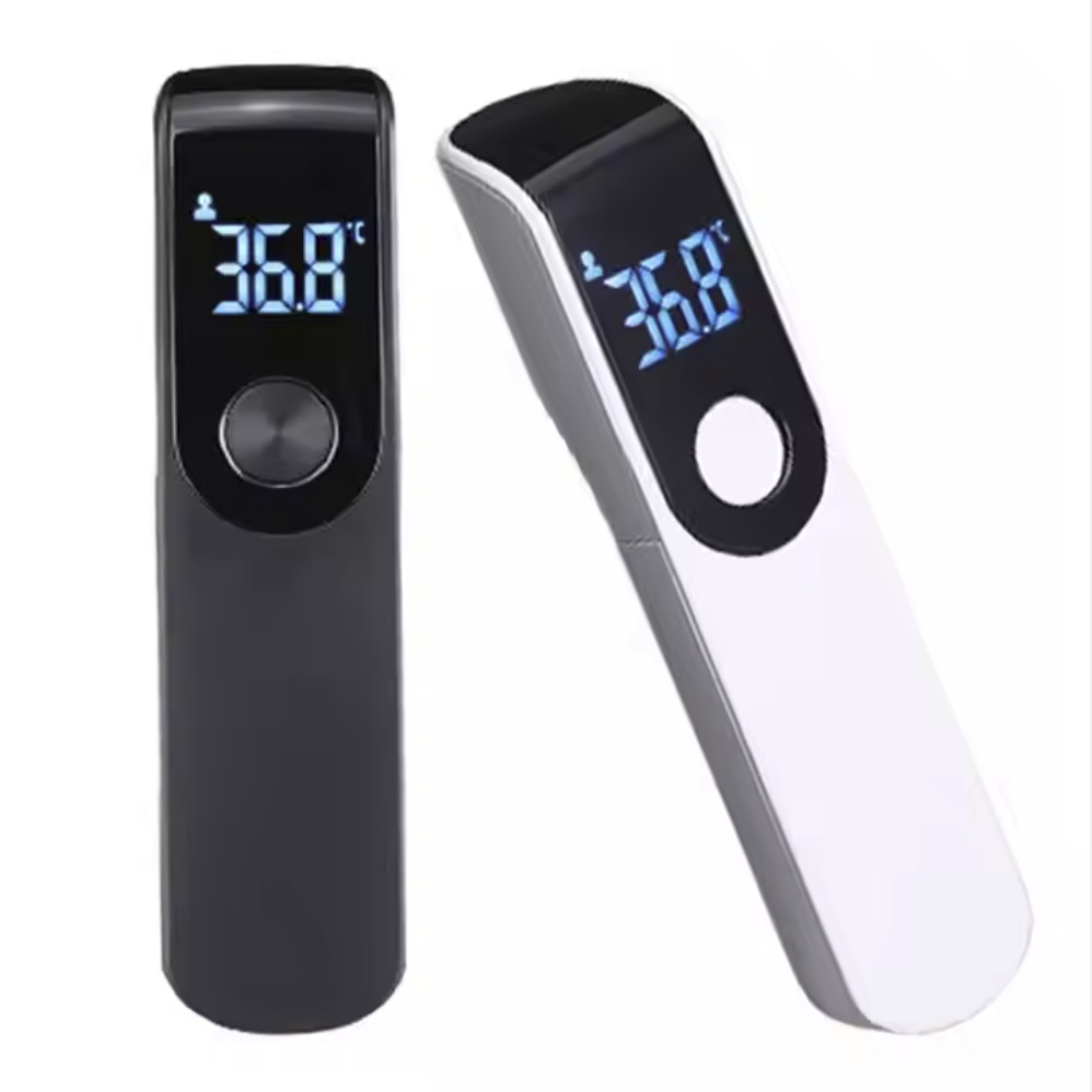 1 - 3cm Measuring Portable Body Infrared Thermometer With 3VDC Power Supply Fever Alarm