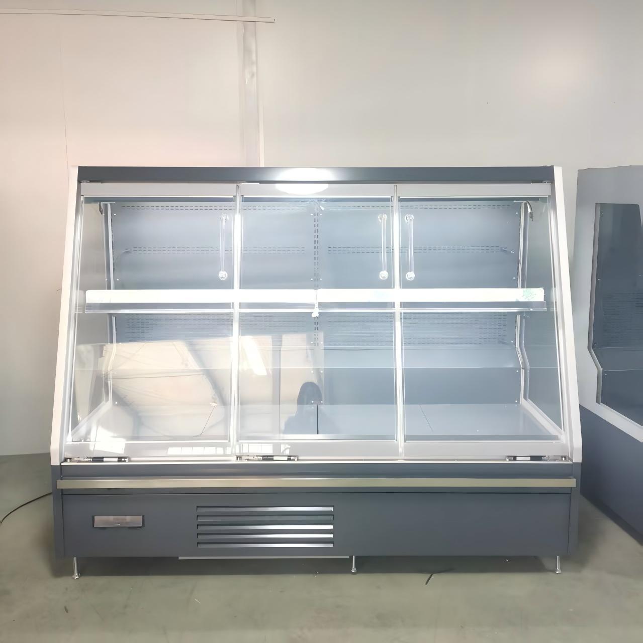 1935MM High‑Efficiency Fan Digital‑Thermostat Chiller Mid‑supermarket  Food Display