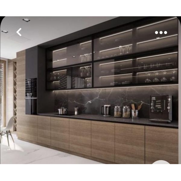 Elevate Your Kitchen Design with YALIG Tempered Glass Door Budget-Friendly Option