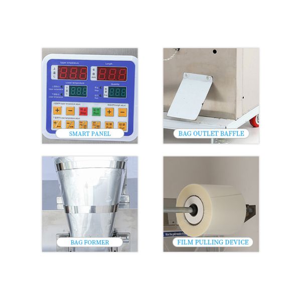 Automatic Sachet Powder Packing Machine , Small Vertical Form Fill Seal Packaging Machine