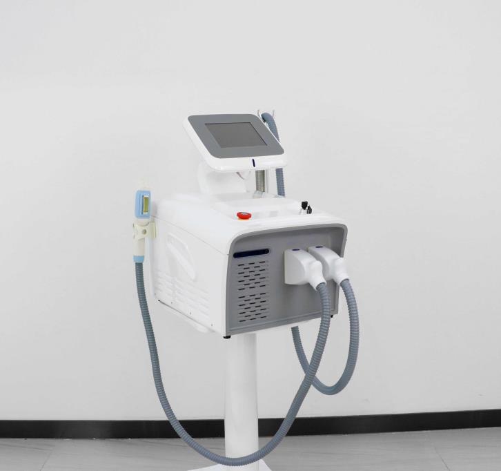 2 в 1 пикосекундный лазер с 360 магнитной IPL удаления волос машины