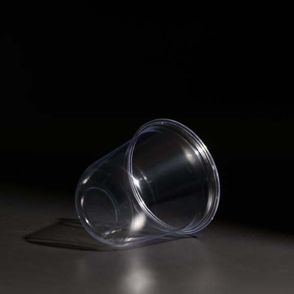 10OZ Capacité une fois en plastique PET Coupe avec LOGO personnalisé