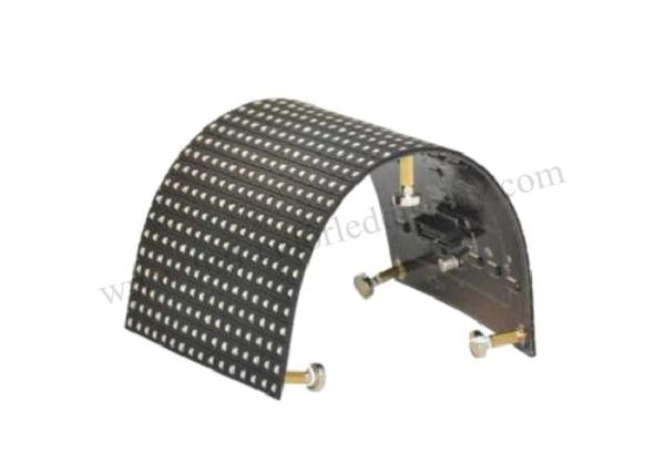 Untra Thin Flexible Led Screen Module 8mm Pixel Pitch DC 5V 50000 Hours Lifetime