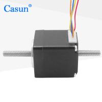 1Motor de parafuso de chumbo de 8 graus Mini híbrido NEMA 11 motor passo não cativo Tr5×4