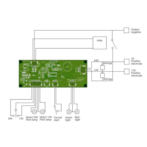 8s-24s Lifepo4 Battery Energy Storage BMS Board 48V 100A-1200A Compatible With Inverters