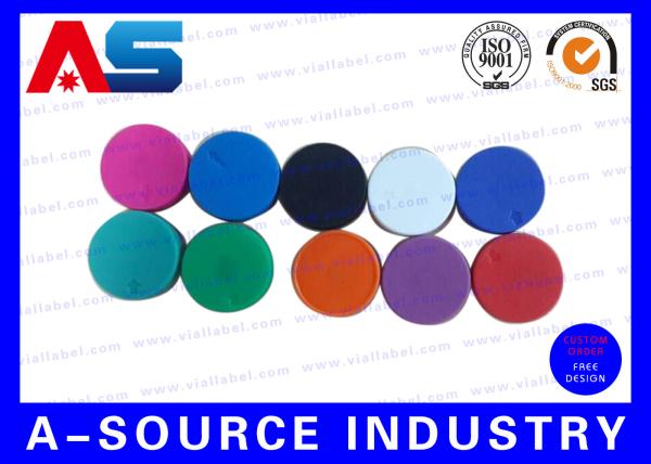 20mm Flip Off Cap 200pcs / Lot , Flip Off Tops For Crimp Glass Vial Pharmaceutical