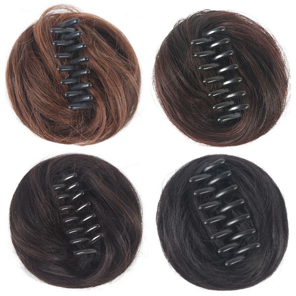 Acceptable OEM/ODM Synthetic Hair Donut Messy Bun For Hair Piece Extensions Chignon