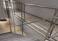 Corda de aço inoxidável flexível Mesh For Balustrade SS304 da escada 2,0 milímetros de fio
