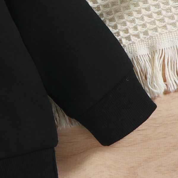 Children'S Letter Printing Pullover Sweater Two Piece Sets