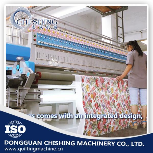 Mattress Single Needle Quilting Machine , Industrial Embroidery Machines 3.2 Meters