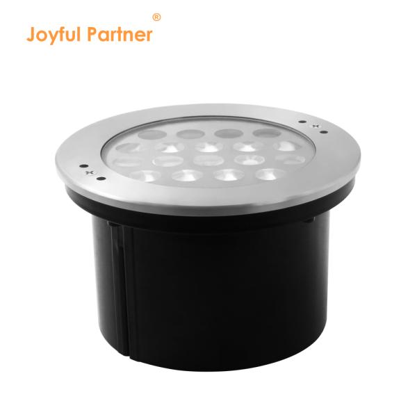 Luz subacuática en recubrimiento DC24V 18W RGB 316 de acero inoxidable IP68 con control remoto y transformador