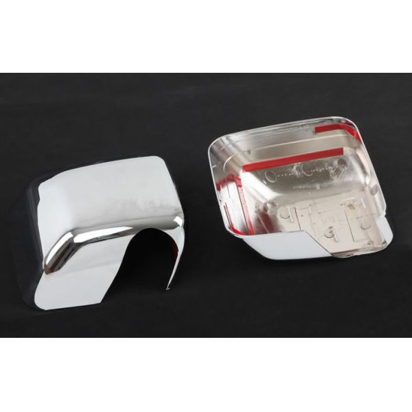 ABS Chrome door mirror cover For Jeep Wrangler JK 2007+ 4x4 auto accessoires