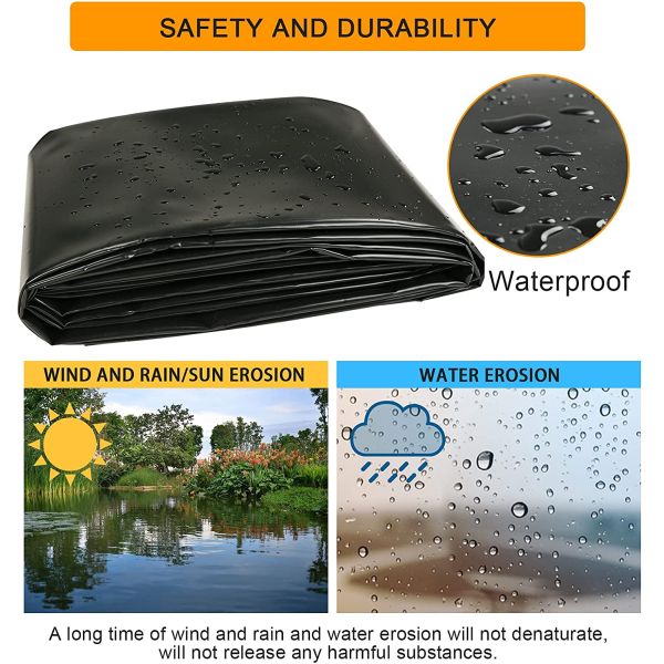 Anti Permeability PP PE Waterproof Membrane 0.8-3mm Thickness For Building Wall