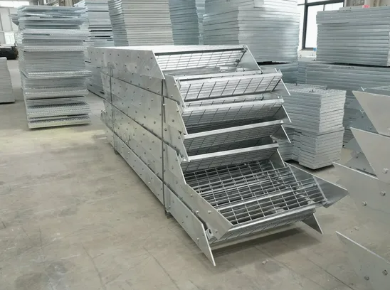 Serrated Bar Grating with Hot-Dip Galvanized Steel Grating for Anti-Slip Stair Tread Applications
