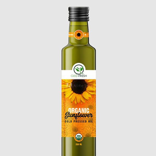 FSC Oilproof Edible Cooking Oil Label Bottle Sticker For Kitchen