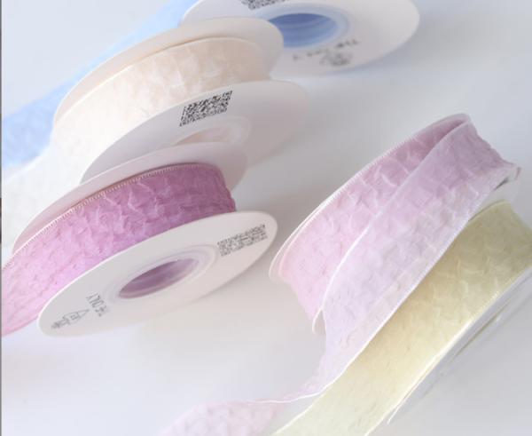 Weiyi Bubble Yarn 2.5cm Flower Bouquet Packaging Ribbon Handmade Material Gift Box Packaging Floral Materials