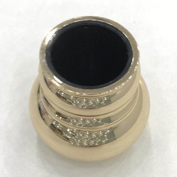 Tampa de fragrância OEM/ODM Zamac com opções de cores personalizadas ouro/prata/coloridas