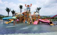 Custom Fiberglass Water Park Equipments, Gaint Aqua Pool Playground for Water Park