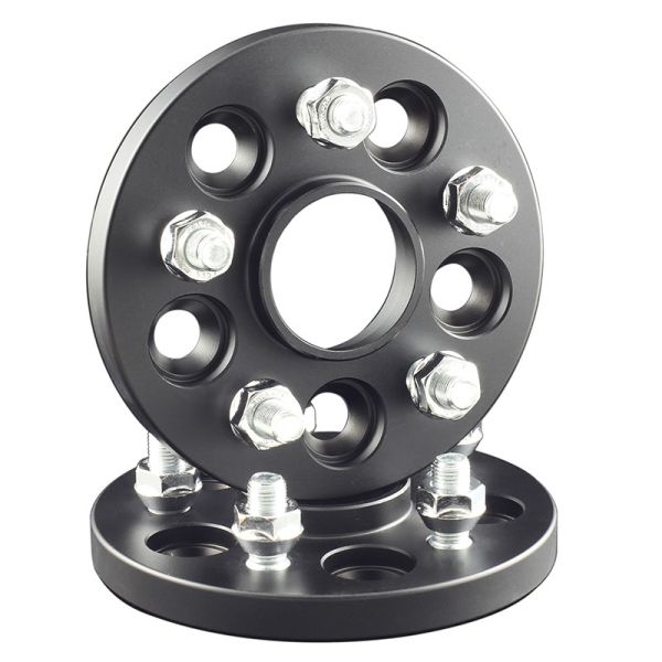 25mm Forged Aluminum Hub-centric Wheel Spacers Anodize Black for FORD Mustang 2016 Version