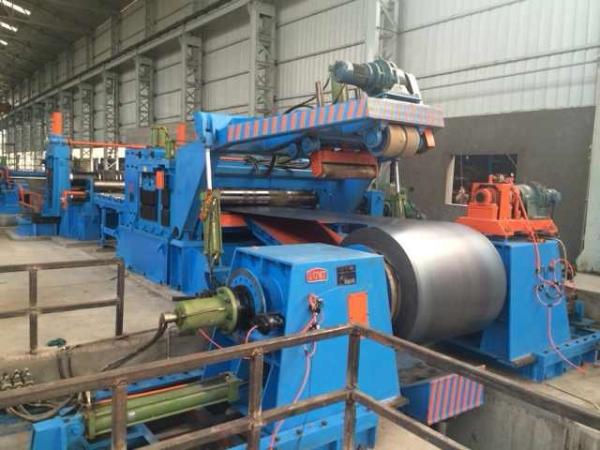 50Hz 3ph Iron Plate Cutting Machine 90kw HR Slitting Machine