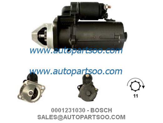0001231030 0001368056 - BOSCH Starter Motor 24V 4KW 11T MOTORES DE ARRANQUE