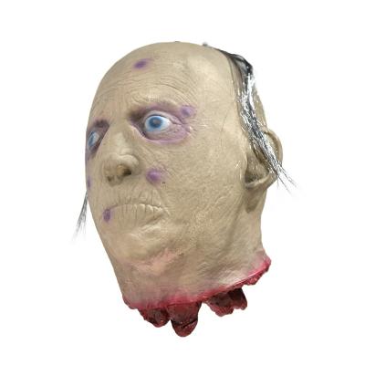 Nightmare Haunted House Props  Halloween Zombie Mask Latex for Cosplay Party