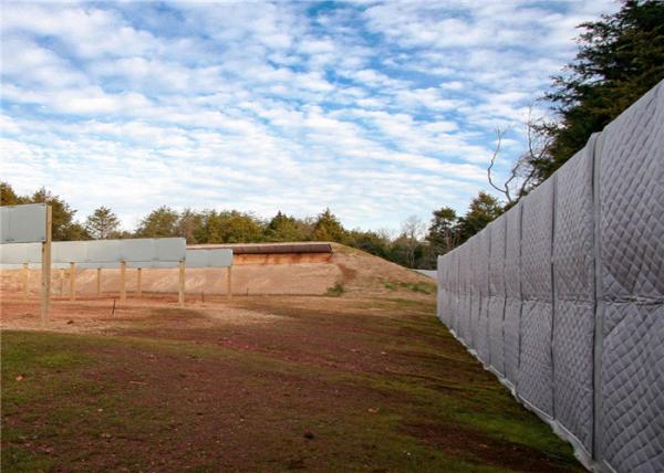 Temporary Higway Noise Barriers Portable Soundproof Fencing PVC materials 7.1kg/pcs Light Duty