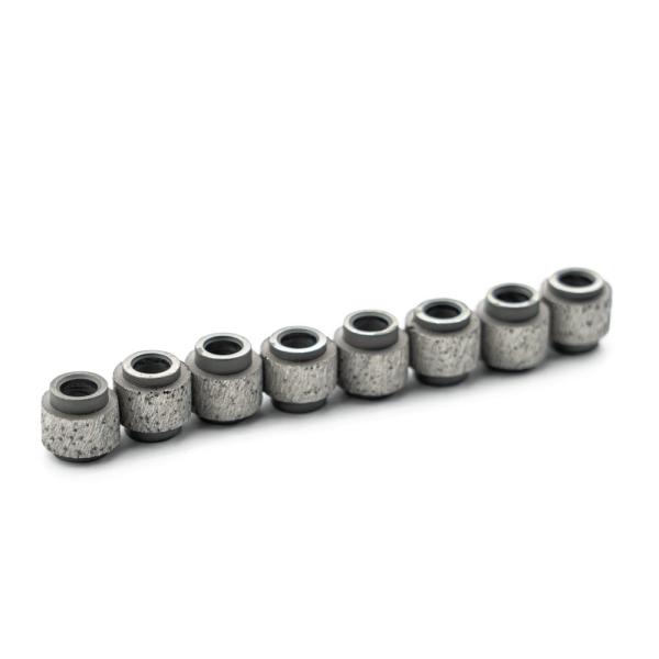 D11.0mm Vacuum Brazed Diamond Wire Saw Beads for High Cutting Speed Stone Block Tools