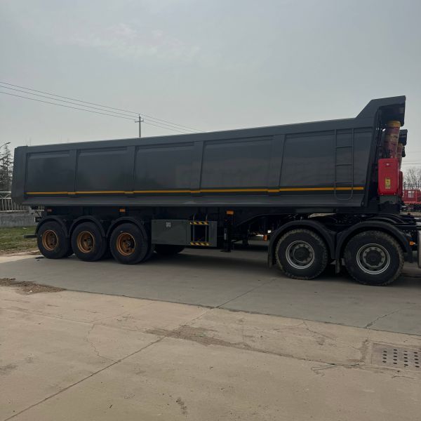 Steel U Type End Rear Dump Truck Semi Trailer 60 Tons 70 Tons Dumper Tipper Trailer for Truck Trailer