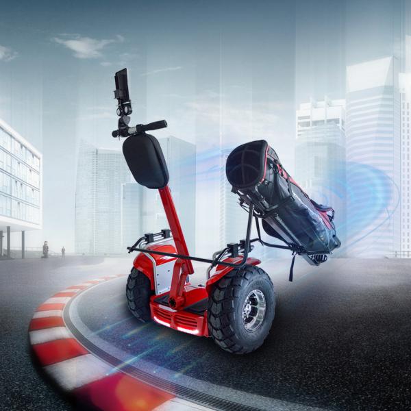Fat Tire Electric Off Road Segway Self Transporter 45 Degree Max Gradient Limit