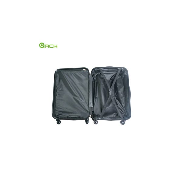Durable ABS PC Expandable Hard Sided Luggage with Spinner Wheels