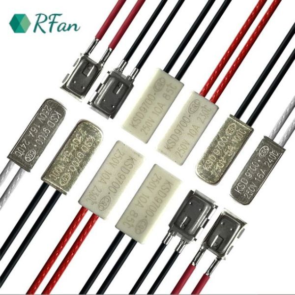 KSD9700 Thermal Protector Thermal Cutoff 250V for Power supplies