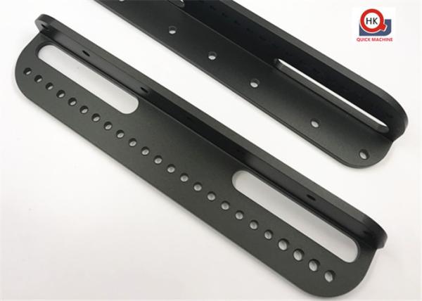 Custom LED Light Components , Battery Brackets Aluminum Angles Extrusion Bars