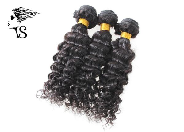 Deep Wave Indian Remy Unprocessed Virgin Human Hair 3 Bundle For Black Ladies