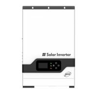 Uso doméstico 5.5KW Off Grid Inverter híbrido 220/230V Inverter solar com branco