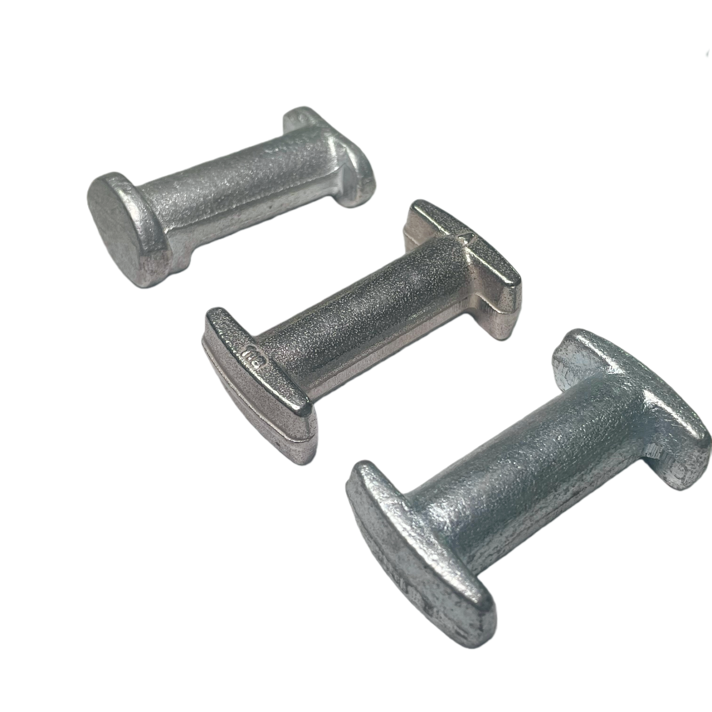 Quick-Disconnect T-Pin Shafts For Die-Forged Conveyor Chain Sections