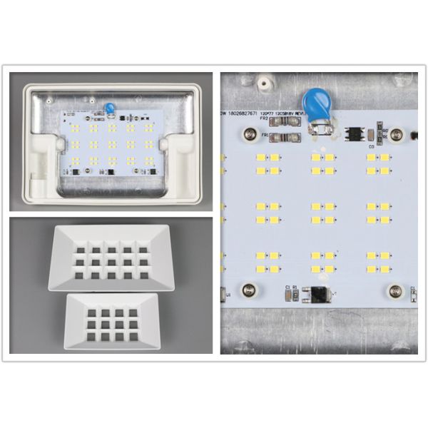 Плоские светодиодные наружные светодиоды Алюминиевый SMD2835 10W AC110V/220V 2 года гарантия