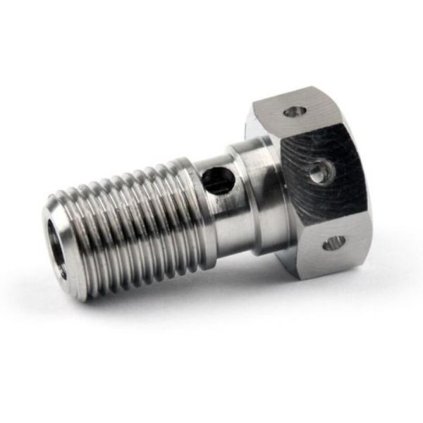 DIN GB ANSI BSW Titanium Bolts Screws Gr5 Ti6al4V Banjo Bolt Anti Corrosion