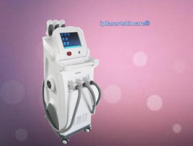 Multifunctional  platform Skin rejuvenation machine SHR+Elight(IPL+RF)+Q switch laser +OPT