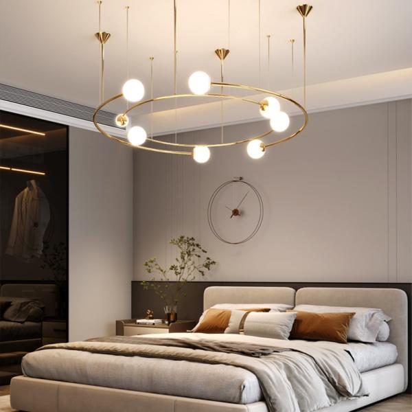 Modern Luxury Chandelier Home Decor For Dinning Room Nordic ring Chandelier(WH-MI-415)