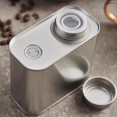 300g Luxury Coffee Tin Cans Recyclable Metal Tin Canisters For Metal Packing
