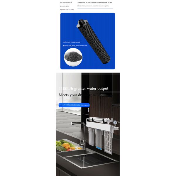 Household Ultrafiltration Water Filter 0.01micron for Kitchen