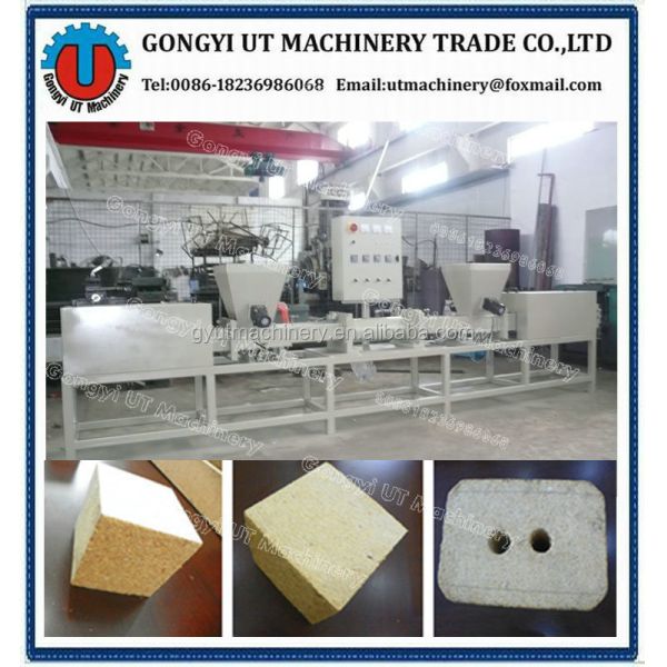 Отходы пиломатериалов, перерабатываемые на деревянных блоках, горячие прессовые машины с давлением 550-700 кг/м3