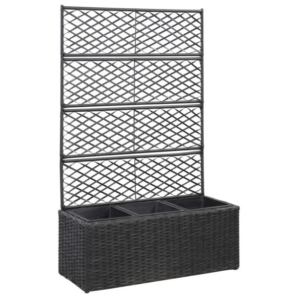 Wholesale Promotion Wicker Rattan Indoor Outdoor Patio Garden Courtyard Flower Pot Plants Stand