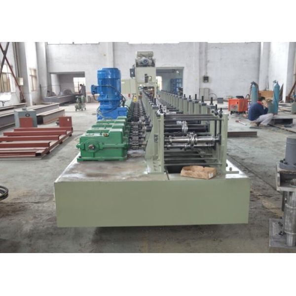 16 Stations Vineyard Post Metal Rollforming Systems 1.2-2 Mm Rolling Thickness