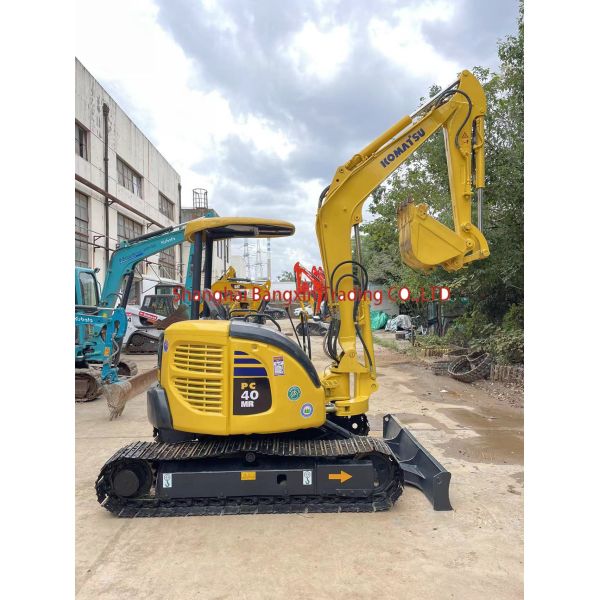 0.23m3 Bucket Capacity Komatsu PC40MR Mini Excavator with All Functions Normal